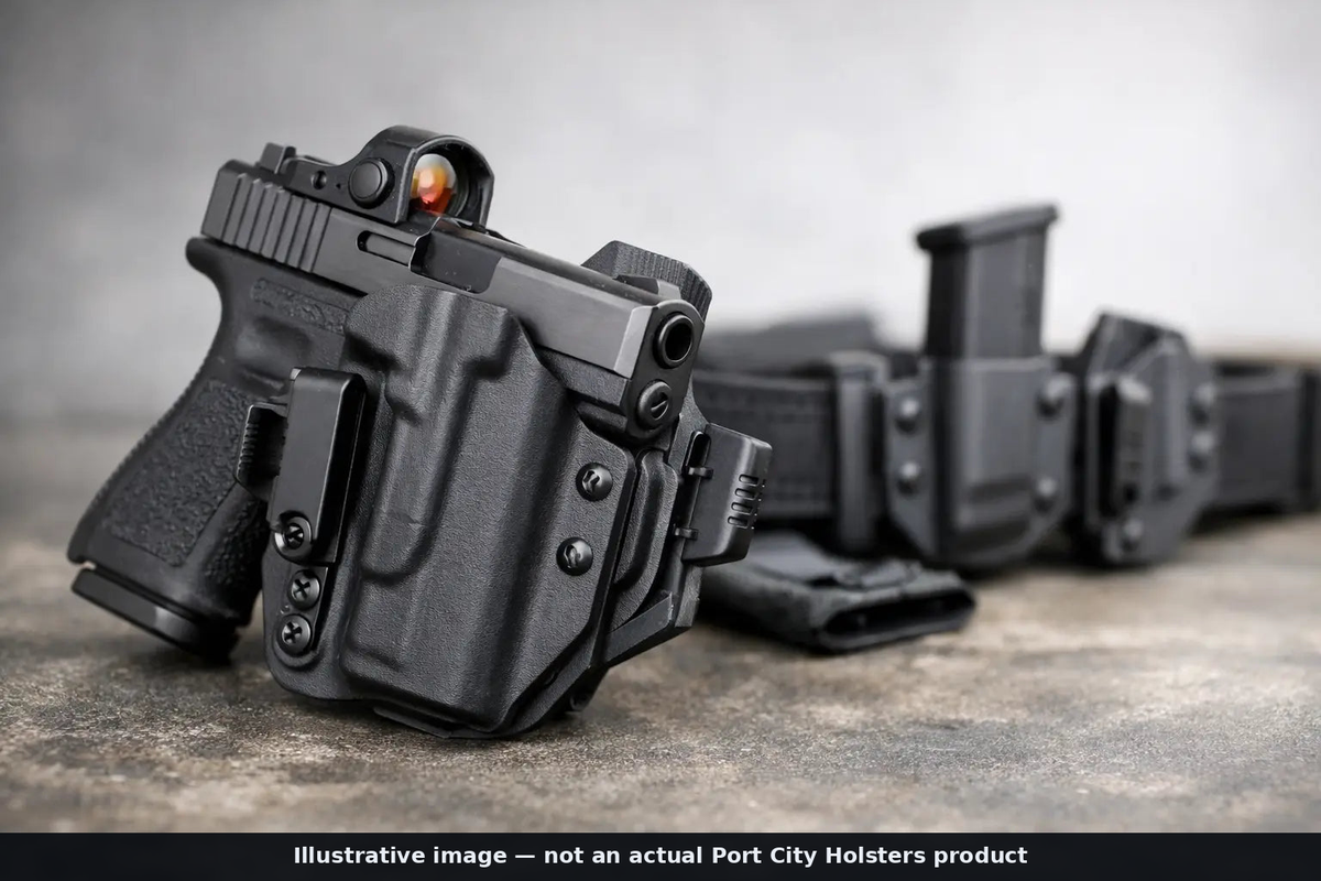 Best Appendix Holster for Red Dot Optic Carry - illustrative image