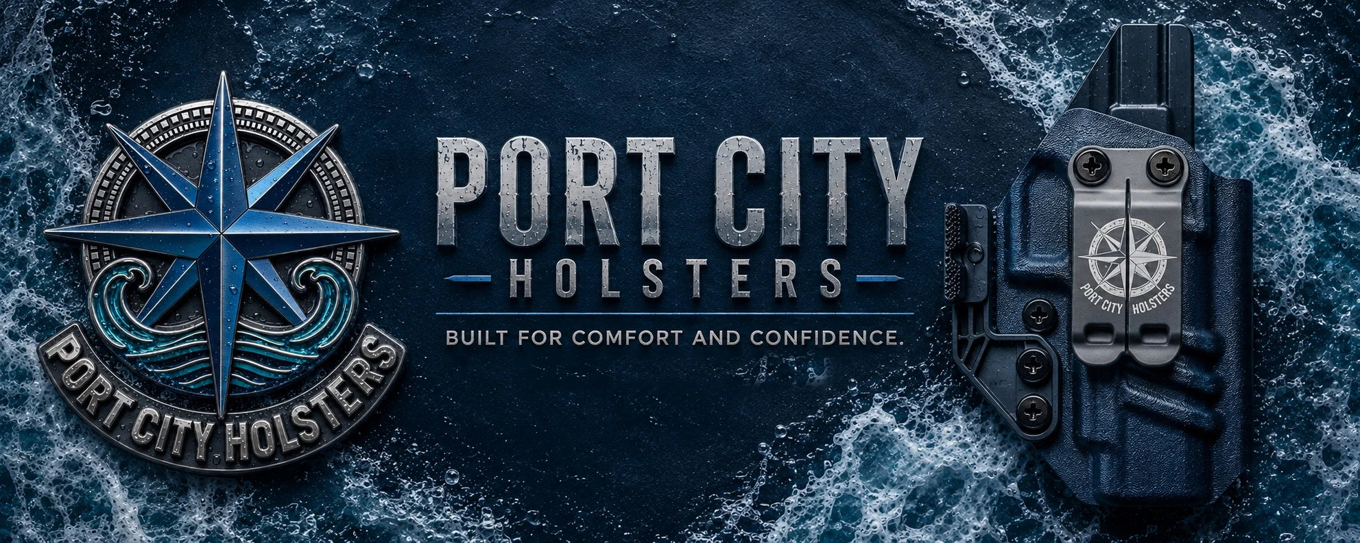 Port City Holsters — custom Kydex holsters built for comfort and confidence.